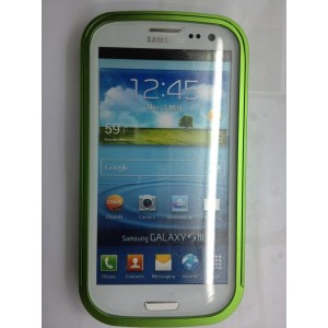 Aluminio Alloy Carcasa de marco met&aacute;lico Bumper para Samsung Galaxy S3 i9300
