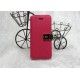 Diseño lujoso Cartera de cuero Tarjeta Flip Wristlet Carcasa cubierta para iPhone 5G