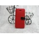 Diseño lujoso Cartera de cuero Tarjeta Flip Wristlet Carcasa cubierta para iPhone 5G