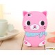 Cool Cat con bufanda - la silicona carcasa para iphone 4/4S/5/5S