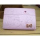 Hello Kitty lindo de imitación de piel delgada Ipad mini funda protectora