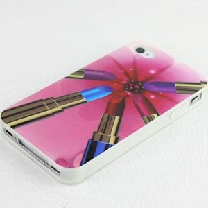 Barra de labios carcasa del tel&eacute;fono de iPhone5/5S/4/4S 