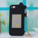 Hello Kitty funda del teléfono de silicona con cordón