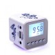 Mini despertador USB TF micro SD Portátil Radio