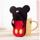 Disney zapatillas de dibujos animados teléfono de la cáscara de silicona para iphone5/5S