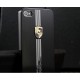 Porsche de metal logo Iphone 5S/5/4S/4 cáscara del teléfono móvil