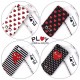 Funda con corazones para iphone6s, 6s plus, 7, 7plus