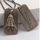 Collar BLOODBORNE PS4 colgante decorado en bronce